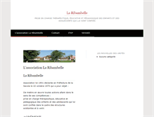 Tablet Screenshot of laribambelle.org